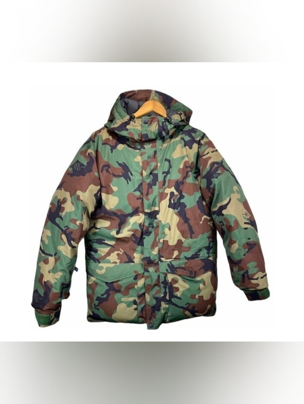 MADNESS "Mad Mountain" Camo Down Parka Jacket - XL - Marmot Biggie Style